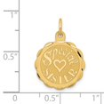 thumbnail image 2 of 14K Special Sister Charm in 14k Yellow Gold, 2 of 2