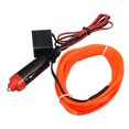 thumbnail image 1 of 5m 16.4 Pies Neón Brillante EL Luz Cinta para Coche Naranja Unique Bargains luces exteriores automotrices, 1 of 7