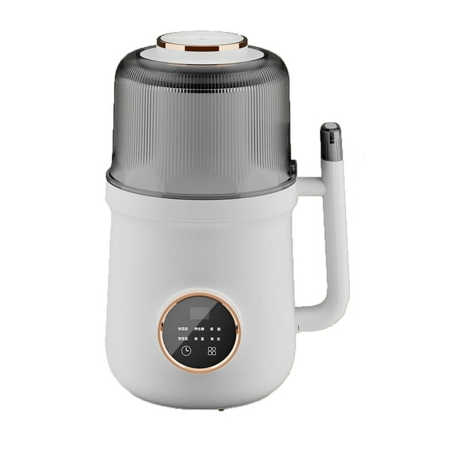 Hearth & Gear Nut Milk Maker Automatic Almond Milk Machine Maker For Soy Oat Coconut Based Milks Homemade Soybean Milk Maker With Auto Clean Boil Water Delay Start Keep Warm Stand Mixer Cover Teal