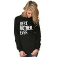 thumbnail image 3 of Best Mom Ever Cute Happy Mothers Day Women's Long Sleeve T Shirt Brisco Brands L, 3 of 6