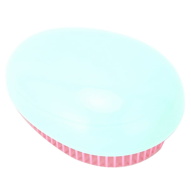 Cepillo Para El Cabello Con Forma De Huevo, Mini Forma Linda, Fácil De Sostener, Silicona , Cómodo Peine Redondo, Cepillo Para El Cabello Con Dientes, Peine Para El Hogar,