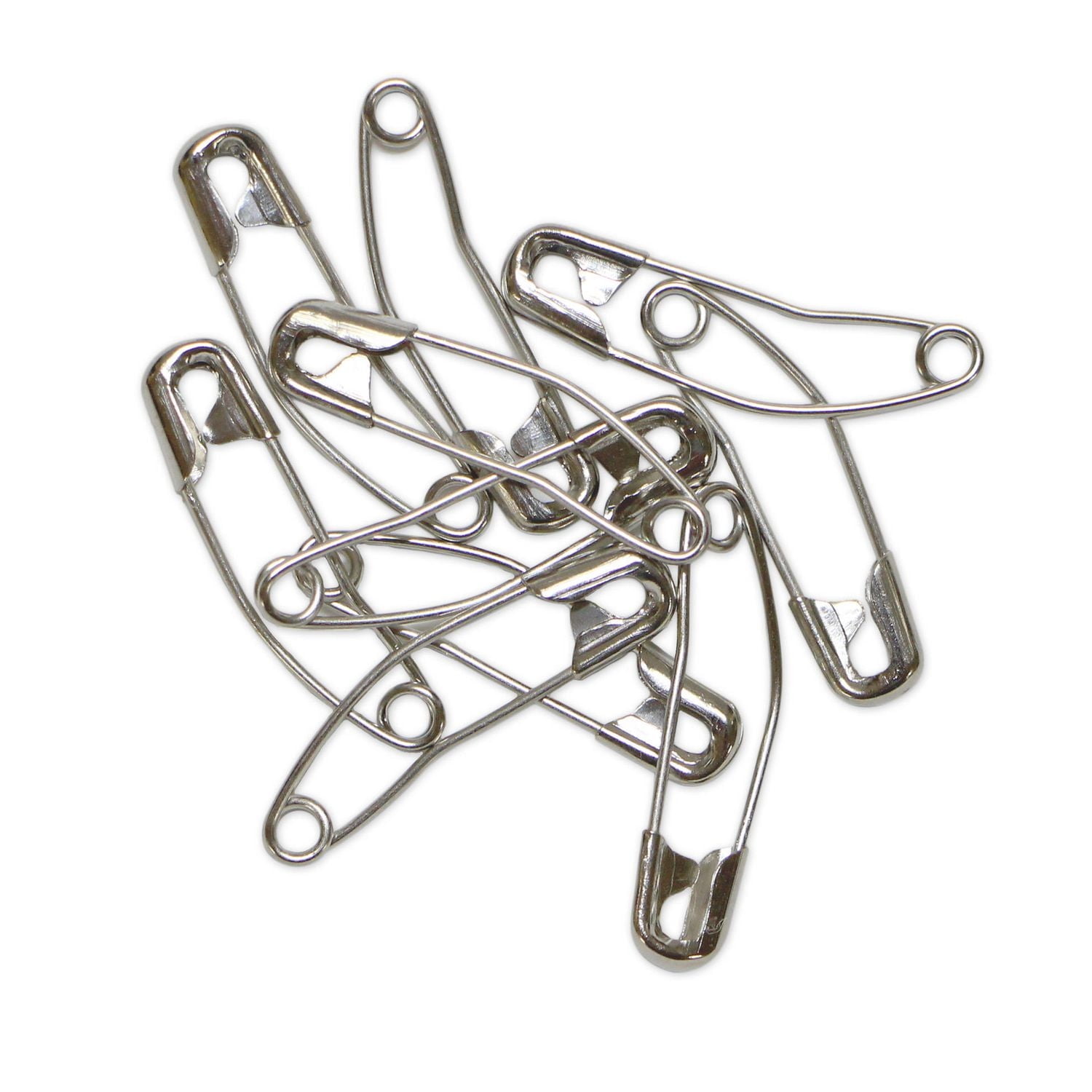 UNIQUE Creativ Épingles de sûreté courbées, 27 mm, paquet de 50 50 pièces, 27 mm