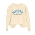 thumbnail image 5 of Ounisa Sweatshirt for Women Sweatshirt Football Season Pullover Long Sleeve Crewneck Priting Casual Tops, 5 of 5