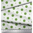 thumbnail image 3 of Soimoi Polyester Crepe Fabric Floral Block Decor Fabric Printed Yard 42 Inch Wide, 3 of 3