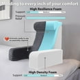thumbnail image 5 of Reading Pillow for Sitting in Bed Adult, XL Back Pillow for Bed Sitting up, Back Support Chair Pillow for Sitting up/Watching TV/Reading/Gaming/Resting/Post Surgery,Dark Grey, 5 of 6