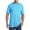 BLUE ATOLL, variant on Harbor Bay by DXL Big and Tall Men's Wicking No Pocket Tee Shirt, White, 6XLT