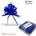 thumbnail image 2 of Allgala Large Pull Bows, Royal Blue, 12 Count, 2", 2 of 3