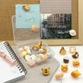 thumbnail image 3 of Cute Food Thumbtacks, 27 Pcs Decorative Resin Push Pins for Office & Home, 3 of 7