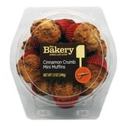 Wal-mart Bakery Cinnamon Crumb Mini Muffin Tubs