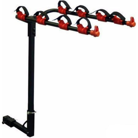 4 Bike Hitch Mount Mounted Carrier Rack for 1-1/4