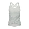 thumbnail image 1 of Blusa deportiva con tirantes cruzados estilo europeo y americano, bonita espalda, prenda exterior de dos piezas, traje de fitness para correr y yoga que combina con todo, 1 of 6