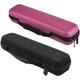 thumbnail image 3 of Estuche rosa para plancha de pelo, bolsa protectora ideal para viajes, compatible con varios accesorios para el cabello., 3 of 5