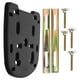 thumbnail image 4 of Portaequipajes trasero universal para motocicleta, placa base para maletero con tornillos, soporte de montaje resistente para scooters eléctricos y portaequipajes traseros de motocicletas, 4 of 7