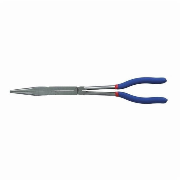 Westward 13 1/2 in Long Nose Plier,Side Cutter Dipped Handle 53JW96