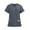 Dark Gray, variant on Scrubs for Women V-Neck Nurse Workwear Top with Pockets