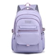 thumbnail image 3 of Mochila Mujer Bolso Mochila Mujer Moda Mochilas Escolares Impermeable con Colgante para Deportes (Morado), 3 of 5
