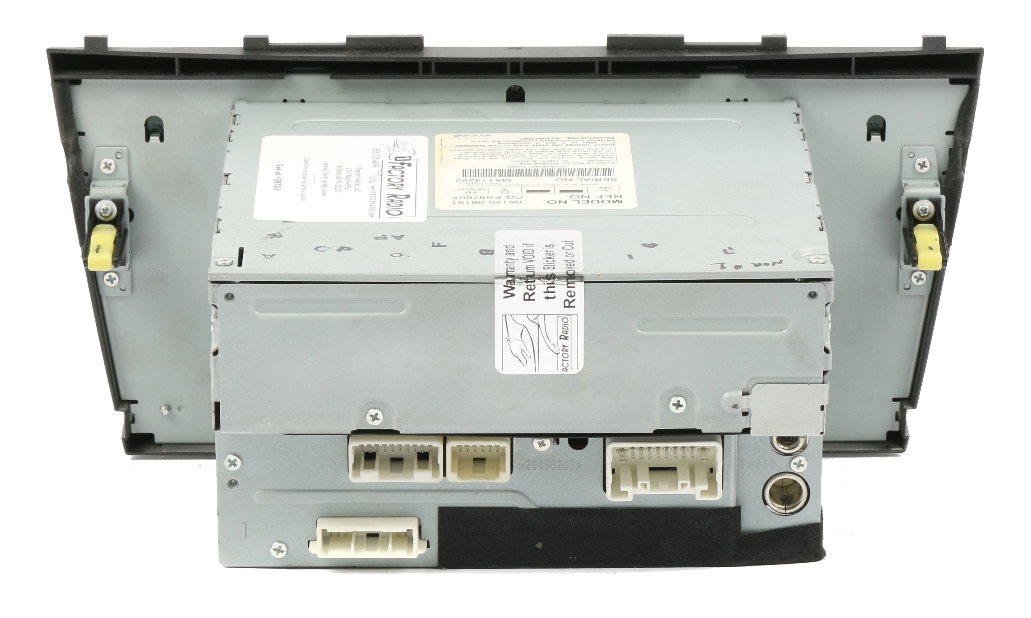 Restored 2007-09 OEM Toyota Camry AM FM Radio 6 CD Player Part Number 86120-06191 A51862 (Refurbished)