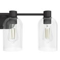 thumbnail image 4 of Hunter - Lochemeade 4-light Noble Bronze, Medium Size Vanity Light, Dimmable, for Bedrooms, Dining, Living Rooms - 19713, 4 of 8