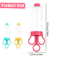 thumbnail image 3 of Miyuadkai Deviled Egg Filler Tool, with 8 Piping Tips, for Even and Accurate Filling, with Comfortable Grip Handle, Plastic Reusable Non-Stick, Easy to Clean, 3 of 5