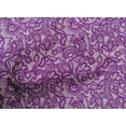 thumbnail image 5 of oneOone Cotton Poplin Purple Fabric Lace Floral Diy Clothing Quilting Fabric Print Fabric By Yard 56 Inch Wide, 5 of 6