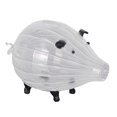 thumbnail image 3 of Hucha, estatua de cerdo, adorno de regalo, mesa, hucha para ahorrar dinero, decoración de animales para el hogar, dormitorio, niños, niñas y niños Negro, 3 of 8