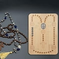 thumbnail image 2 of Wooden Bead Board Beading Tools for Jewelry Making Tray Rosary DIY Bracelet Helper Tool Necklace Bracelets Design Ead, 2 of 4