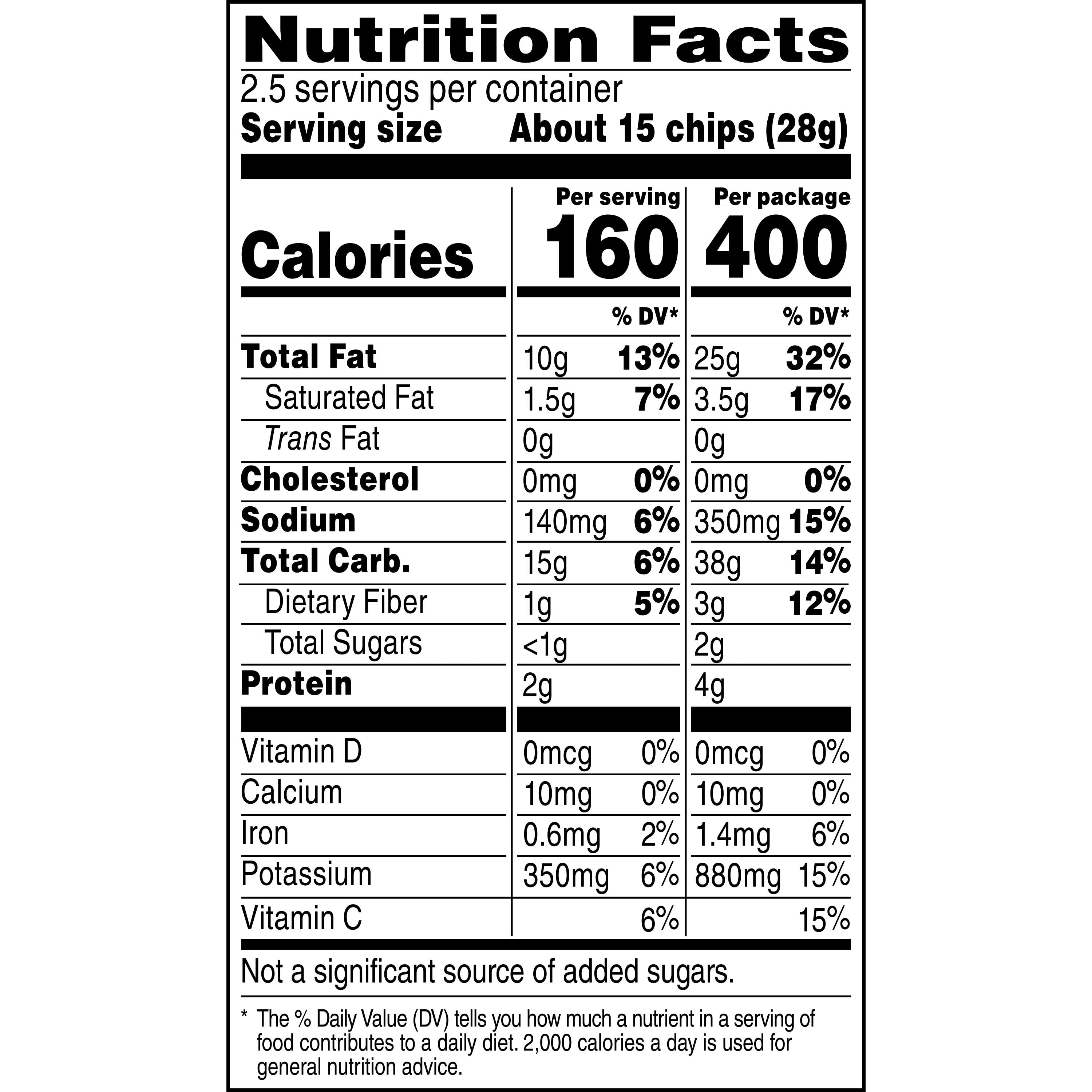 Lay's Classic Potato Chips Snacks, 2.5 oz Bag