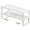 2 Packs/White, variant on Expandable Adjustable Stackable Kitchen Organizer, Spice Rack,Metal Pantry Storage Shelves Racks,Counter Shelf for Cabinets, Countertop, Cupboard(1 Pack/Medium/Black)