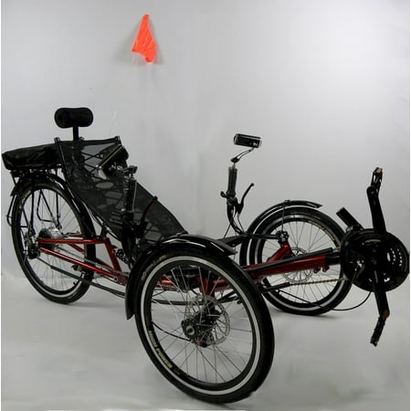 ERT-36 Electric Recumbent Tricycles Foldable, (Best Recumbent Trike Rack)