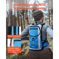thumbnail image 4 of VEVOR Hydration Pack Backpack 3L TPU Water Bladder Cycling Hiking Running Camping, 4 of 9