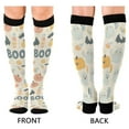 thumbnail image 4 of FORMRS Womens Knee High Socks Casual Long Thick Travel Daily Wear, 1 Pair, Halloween Cute Pumpkins, 4 of 6