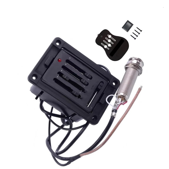 CEORPER Acoustic Guitar Pickup Amplifier Easy Installation Guitar Pickup System