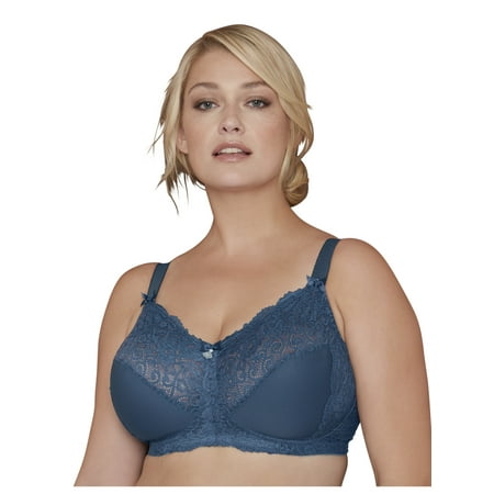 

Glamorise Full Figure Plus Size Bramour Chelsea Bra Wirefree #7003