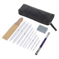 thumbnail image 3 of 19pcs Art Sketching Kit with Blending Stumps and Wiping Pen for Practic, 3 of 3