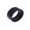 thumbnail image 1 of 1pc Tennis Racket Grip Rubber Sealing Ring Badminton Bat Overgrip Sweatband Fixed Gasket Protector Racket Games Sports Accessory Black, 1 of 6