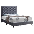 thumbnail image 2 of Newboti Furniture Alba G0608-QB-UP QUEEN BED, GRAY NO.53610, 2 of 3