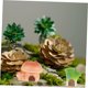 thumbnail image 5 of unbranded 6Ud Figuretas Miniaturas De Casa Vegetal Para En Acuarios Y Jardinera, 5 of 8