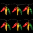 thumbnail image 3 of Northlight 36ct Chili Pepper Clustered String Lights - Brown Wire, 3 of 6