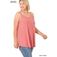 thumbnail image 3 of TheLovely Women & Plus Front and Back Reversible Spaghetti Strap Flowy Cami Tank Tops, 3 of 6