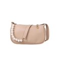 thumbnail image 4 of Bolsa de mano de piel sintética para mujer, de hombro con cadena de perlas, de mano para axilas Tmvgtek Para Estrenar, 4 of 9