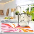 thumbnail image 2 of Yayeee Dish Drying Mat for Kitchen Counter Ultra Absorbent Easy Clean Pad 18x16", Swirling Lines, 2 of 7