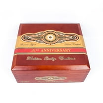 Perdomo 656 Connecticut 20th Anniversary Empty Wood Cigar Box 8" x 7" x 3.25"