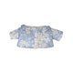 thumbnail image 1 of Ropa de muñecas, traje humanoide, conjunto de ocio, vestido de relajación, accesorios de algodón, piezas encantadoras realistas para bebés y Muñecas y casas de muñecas Floración azul Camisa Bewildely FN011632-02, 1 of 6