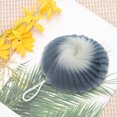 thumbnail image 6 of Unique Bargains 1 Pc Flower Bath Shower Loofah Sponge Body Puffs for Bathroom Gray Black, 6 of 7