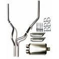 thumbnail image 1 of Colt Exhaust | Stainless Steel Performance 2.5 Dual Exhaust System Kit Compatible for Ford F150 F250 2009-2018 | Free Clamps and Hangers Included | Automotive Replacement Part, 1 of 4