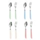 thumbnail image 1 of 1set Ins Style Stainless Steel Spoon & Fork Set, Suitable For Home, Outdoor Carry Or Restaurant Use, 1 of 5