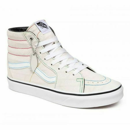 

VANS SK8-Hi Emboss VN0A4U3CXGH1 Men s White Suede Athletic Shoes FB159 (8)
