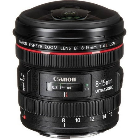 UPC: 0013803122275 | Canon EF 8-15mm f/4L Fisheye USM Ultra-Wide Zoom Lens for Canon EOS SLR Cameras