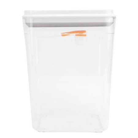 MLINS 1Pc Portable Baby Food Box Milk Powder Dispenser Airtight Canister (Transparent)