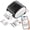 Light White+Black Color, variant on Thermal Label Printer 4X6 - Wireless Shipping Label Printer Build-in Holder, Thermal Label Maker For Return Shipping Package, Compatible With Phone&Pad&PC